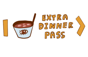 Extra person dinner pass